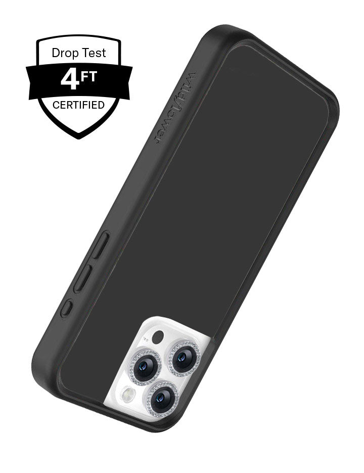 Orchid | Black iPhone Case