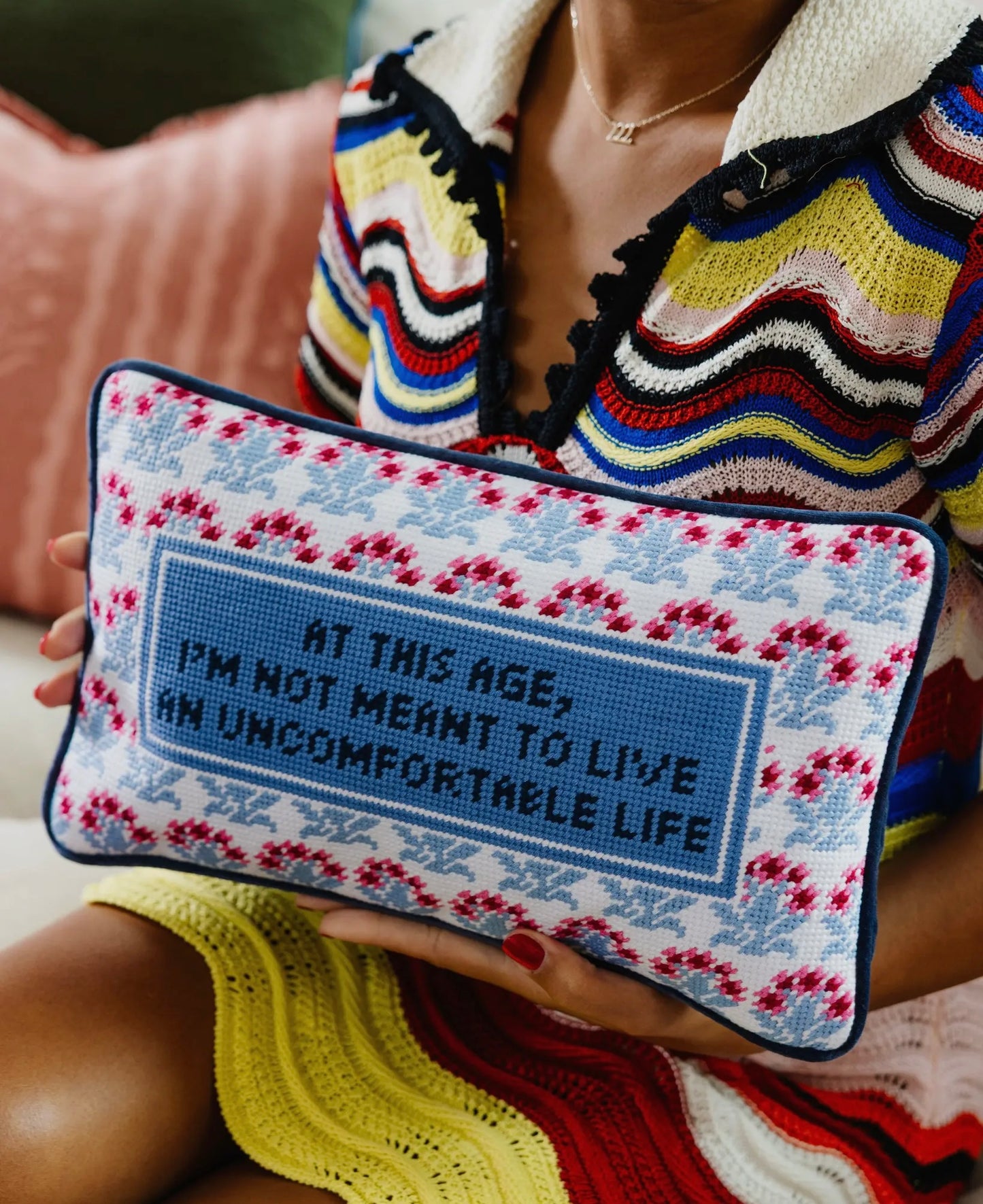 Needlepoint Pillow