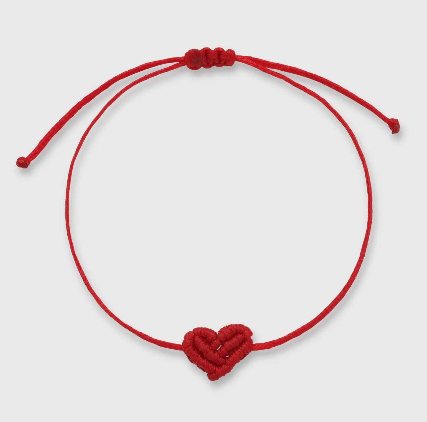 Monochrome Heart Bracelet