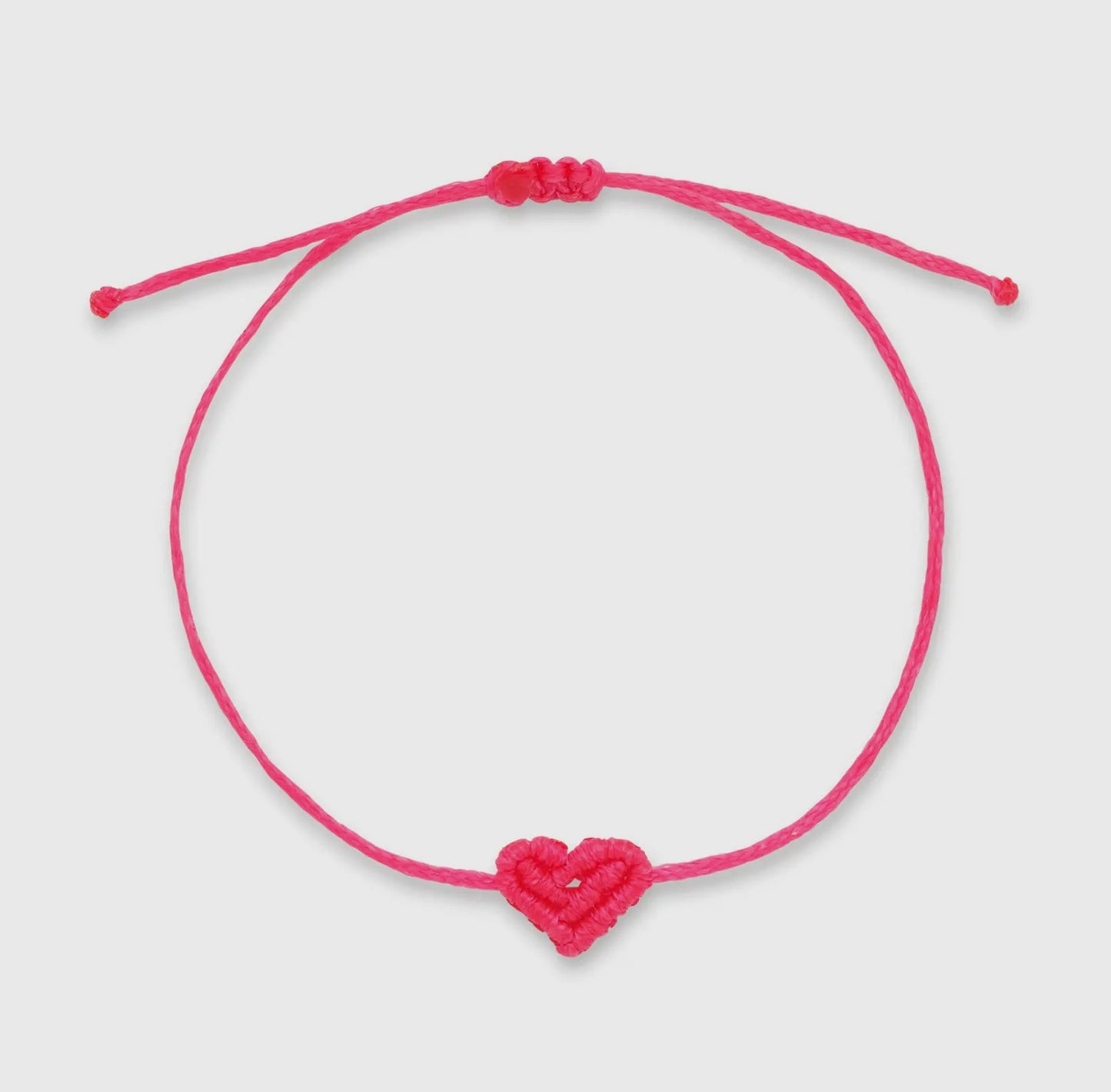 Monochrome Heart Bracelet