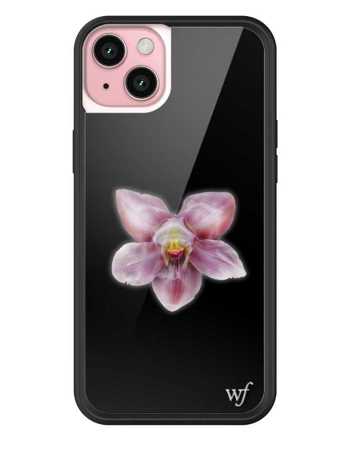 Orchid | Black iPhone Case