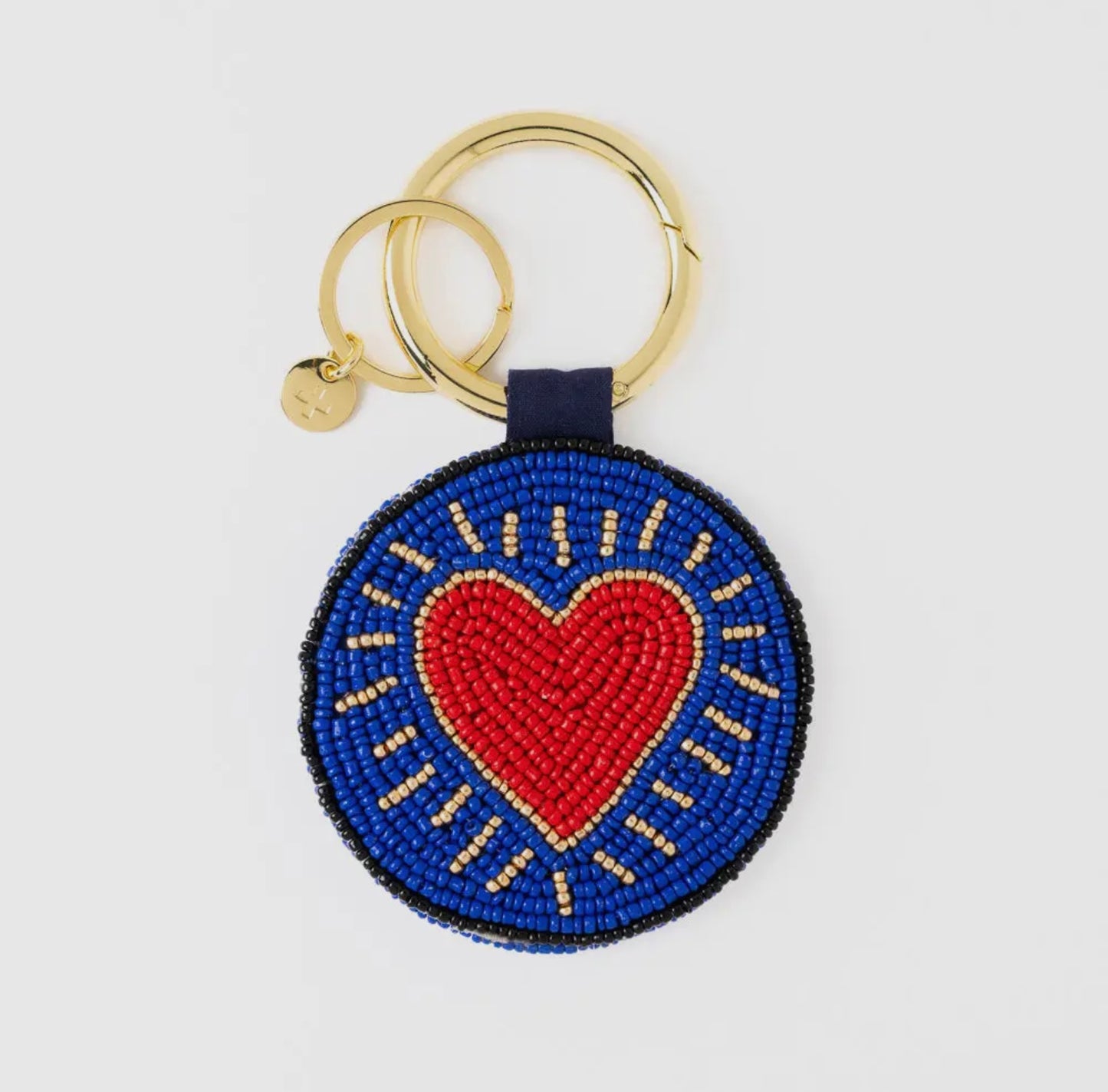 Evil eye bag charm x key chain