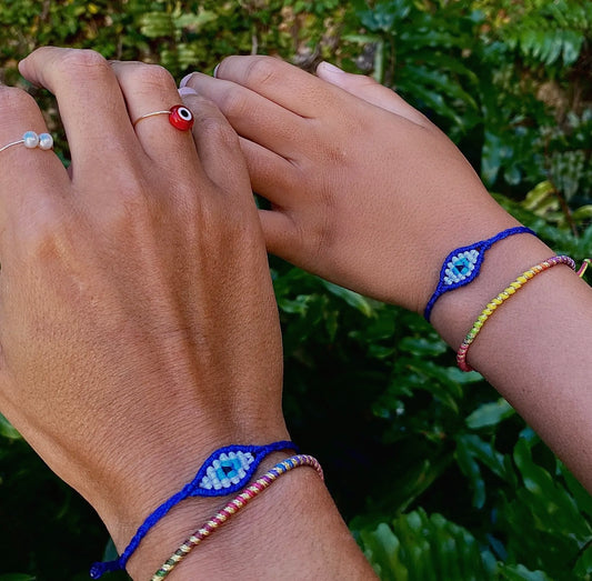 Evil Eye bracelet set