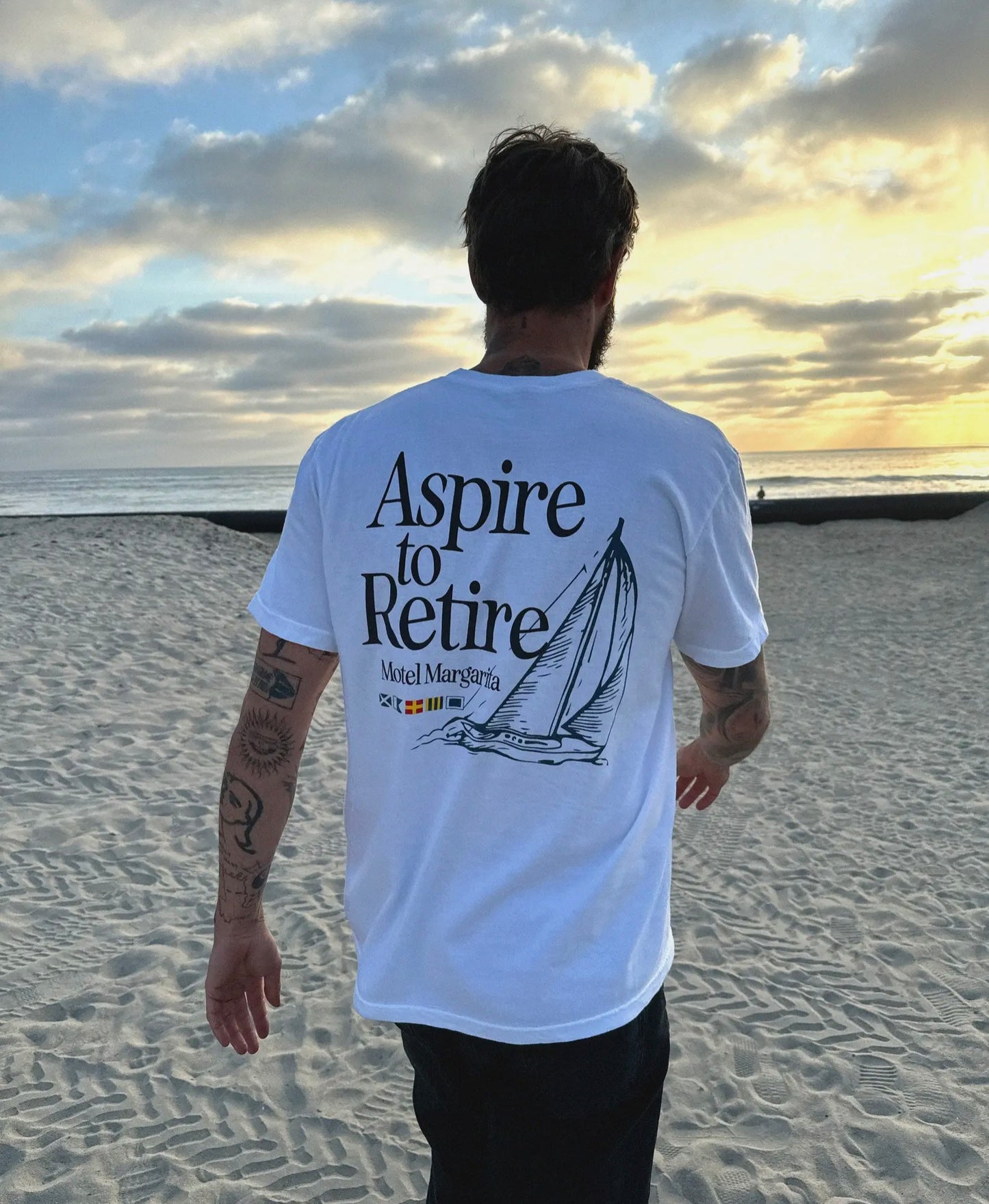 Sail away tee