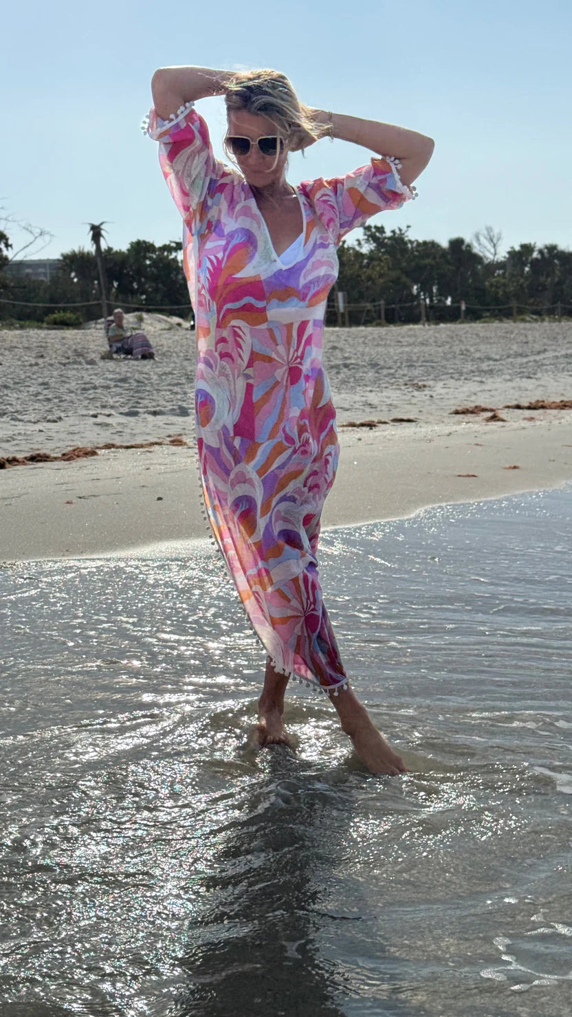 Palm beach caftan