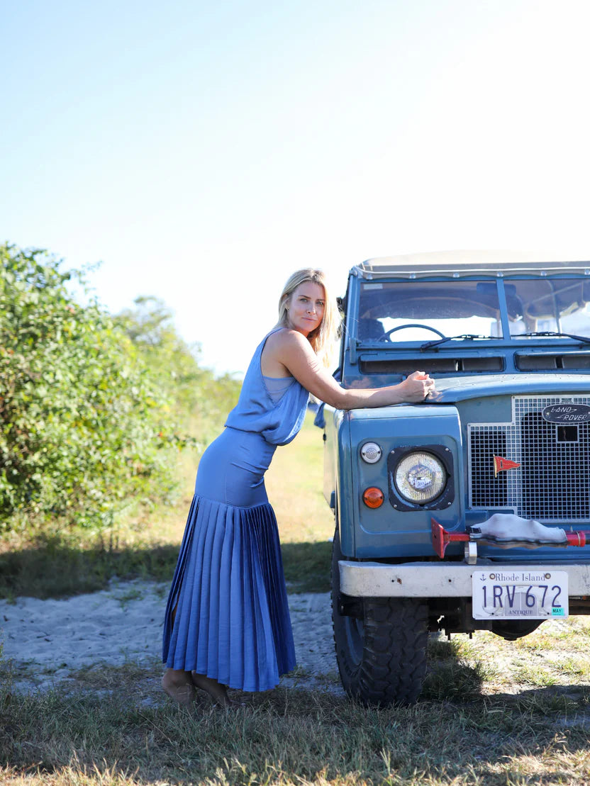 Grace pleated skirt