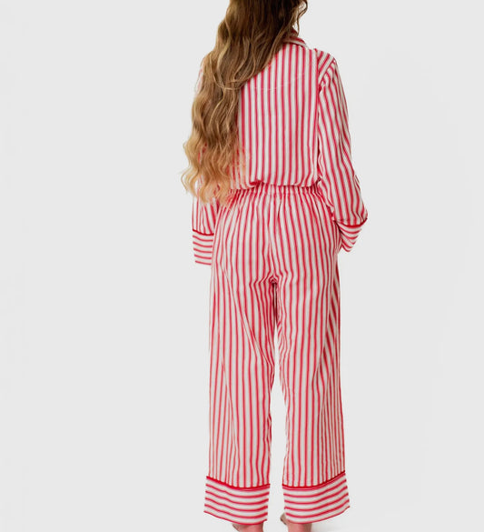 Red & White Striped Pjs