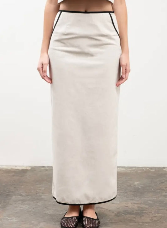 Linen Maxi Skirt