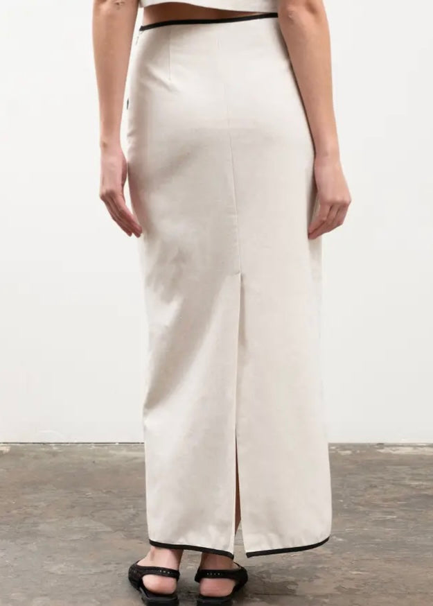 Linen Maxi Skirt