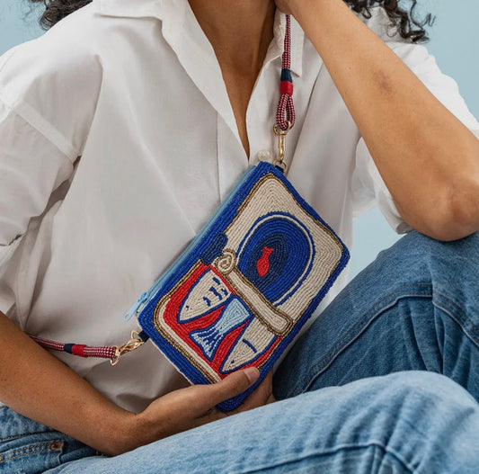 Sardine Beaded Bag