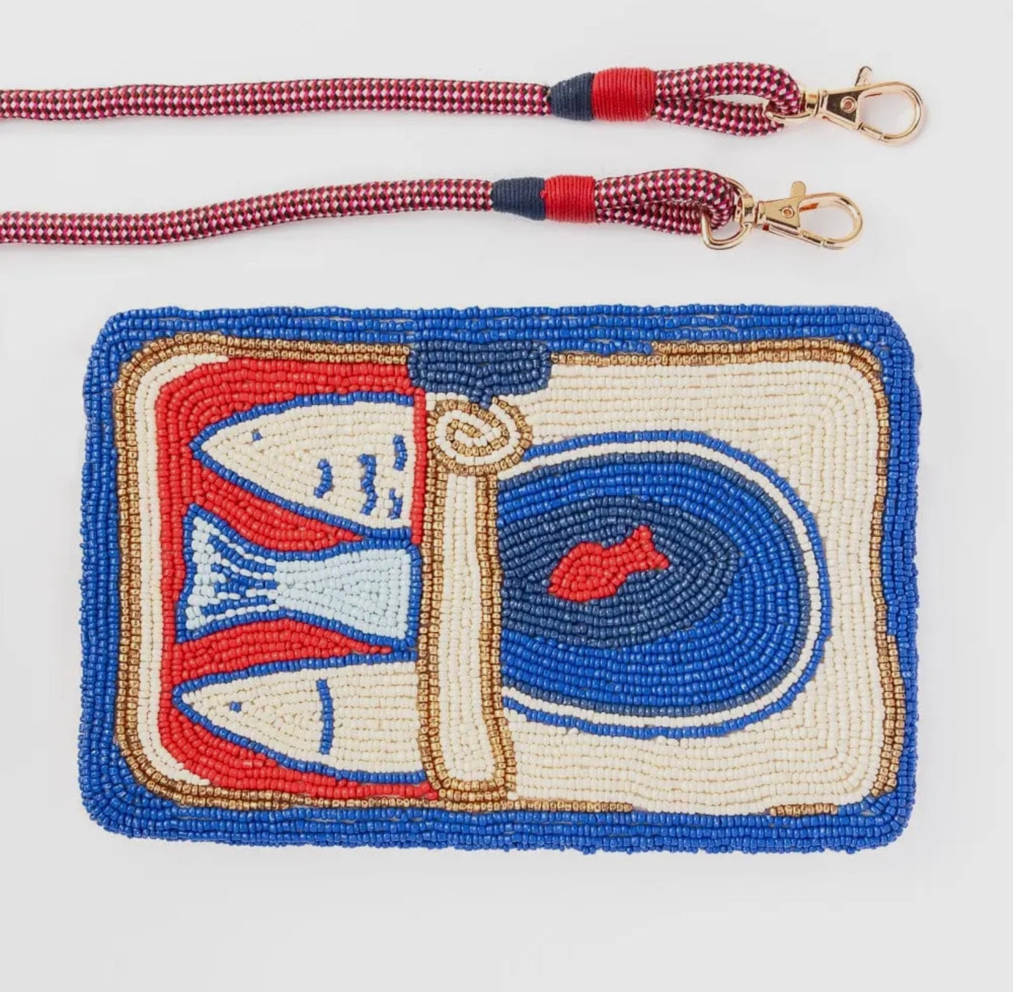 Sardine Beaded Bag
